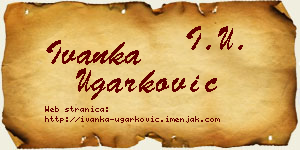 Ivanka Ugarković vizit kartica